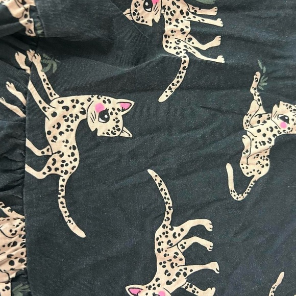 Girls H&M Sleeveless Leopard Print Dress (Size 4-6) - Picture 4 of 6